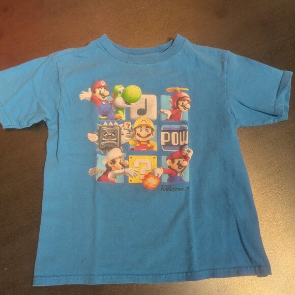 Super Mario Maker Tshirt 6-7 - Picture 2 of 5